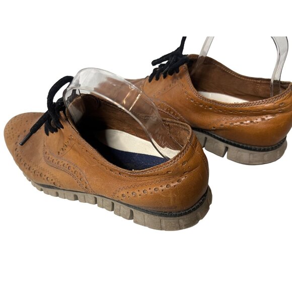 Cole Haan Mens Zerogrand Wing OX Leather Oxford Shoe Size 9 1/2M - Picture 5 of 14
